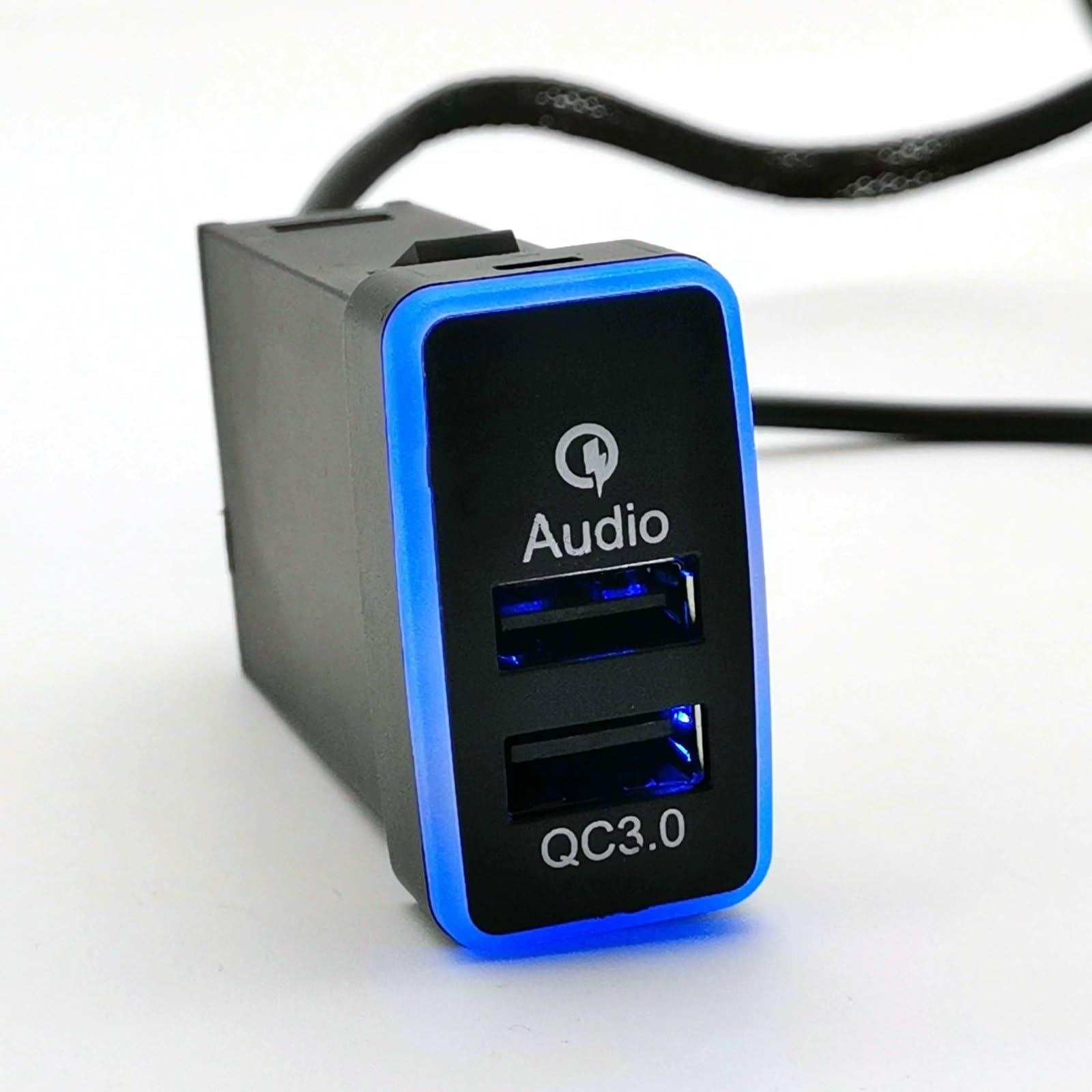 Console Presa USB Compatibile Con Toyota Per FJ Cruiser Per Prado 2006 Telefono Per Auto Presa Ricarica QC3.0 Adattatore Audio Alimentazione Ricarica Adattatore Presa USB