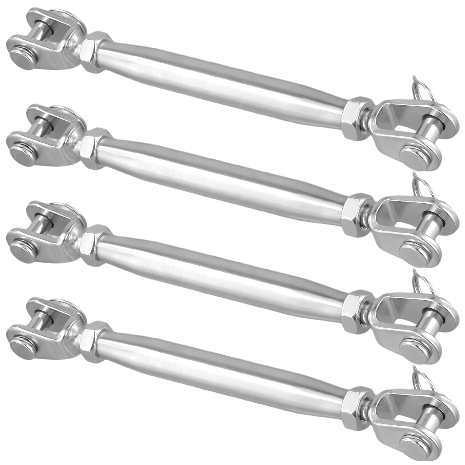 Turnbuckle Quijada Acero Inoxidable Paquete 4 miniatura 1