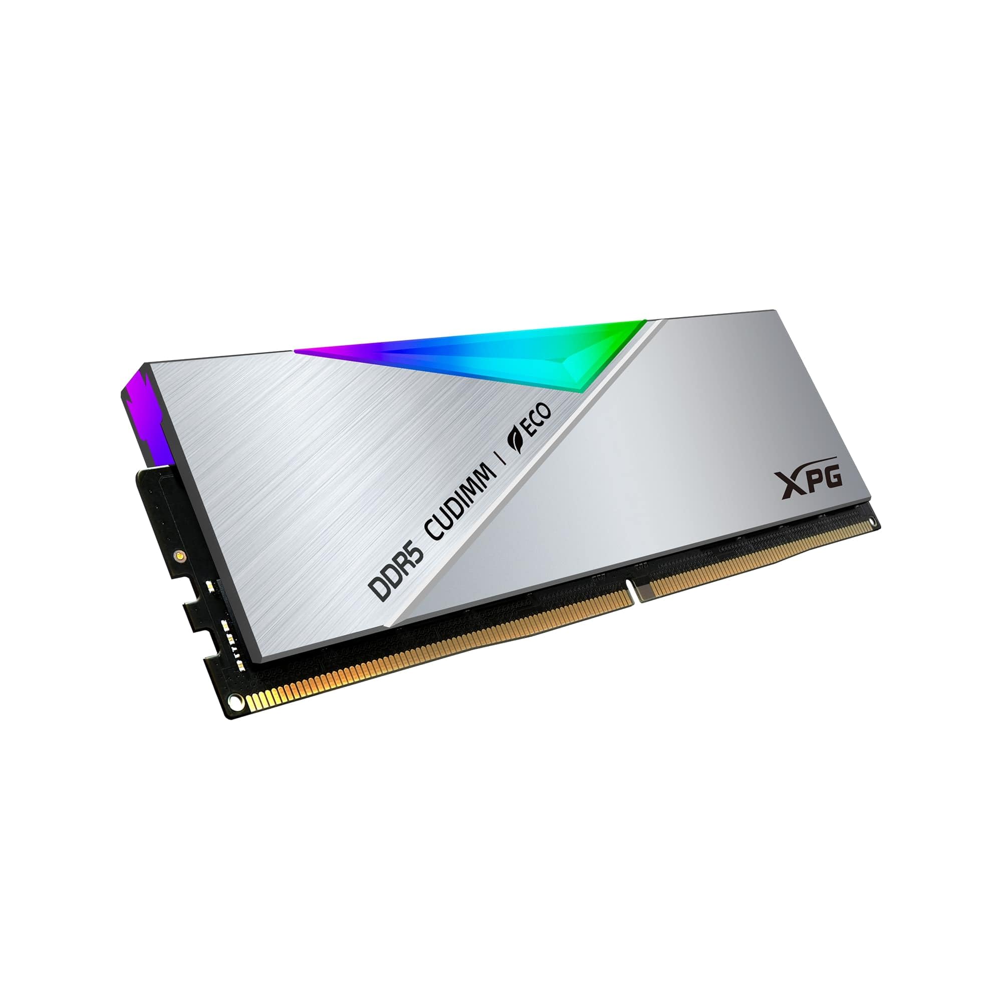 メモリー XPG LANCER CUDIMM RGB DDR5 24GB ADATA XPG LANCER CUDIMM RGB - DDR5 Desktop Memory Module (RAM