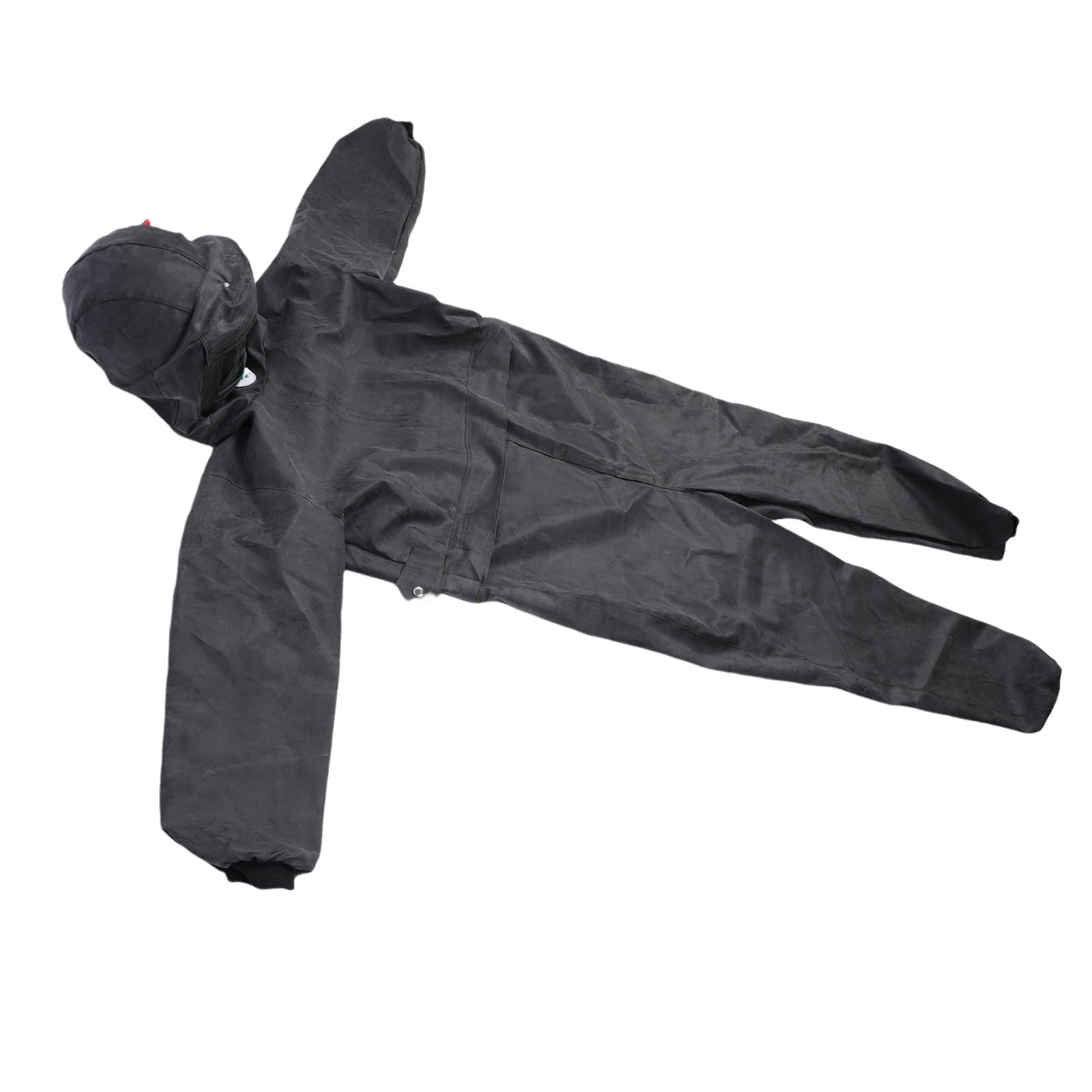 Combinaison de Sablage, Vêtements de Protection de Type Fendu pour Peinture par Pulvérisation et équipement Industriel en Caoutchouc avec Casque intégré et Conception de Flux d'air