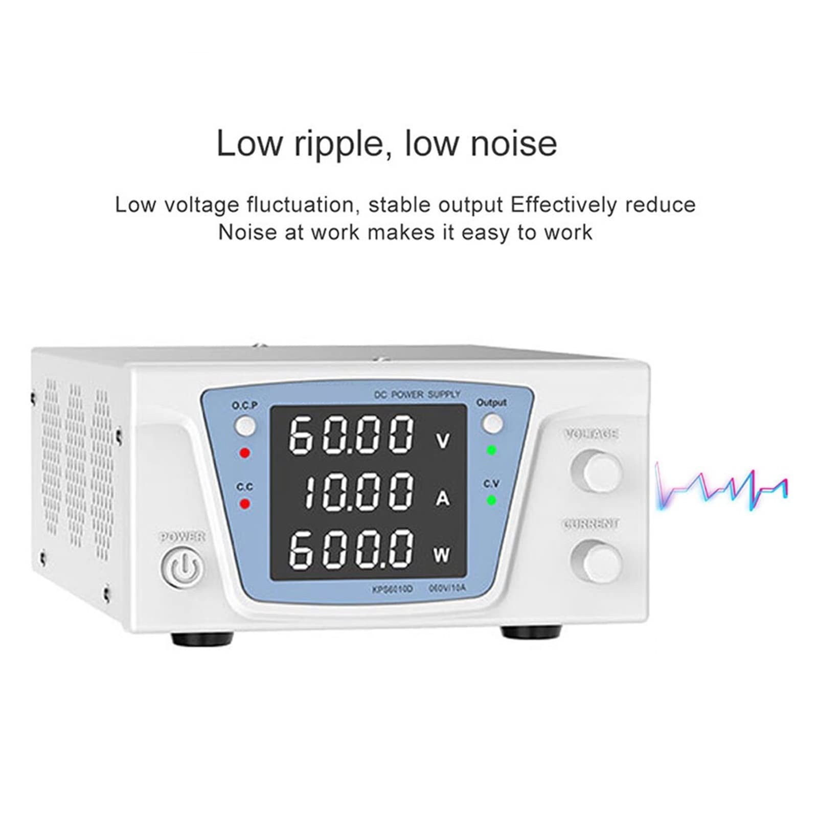 Labor-DC-Netzteil Stabilisiertes Netzteil Einstellbare Variable Digital geregelte Bankquelle 60 V 10 A 30 20 A Benutzersicherheit(KPS1520D 15V 20A)