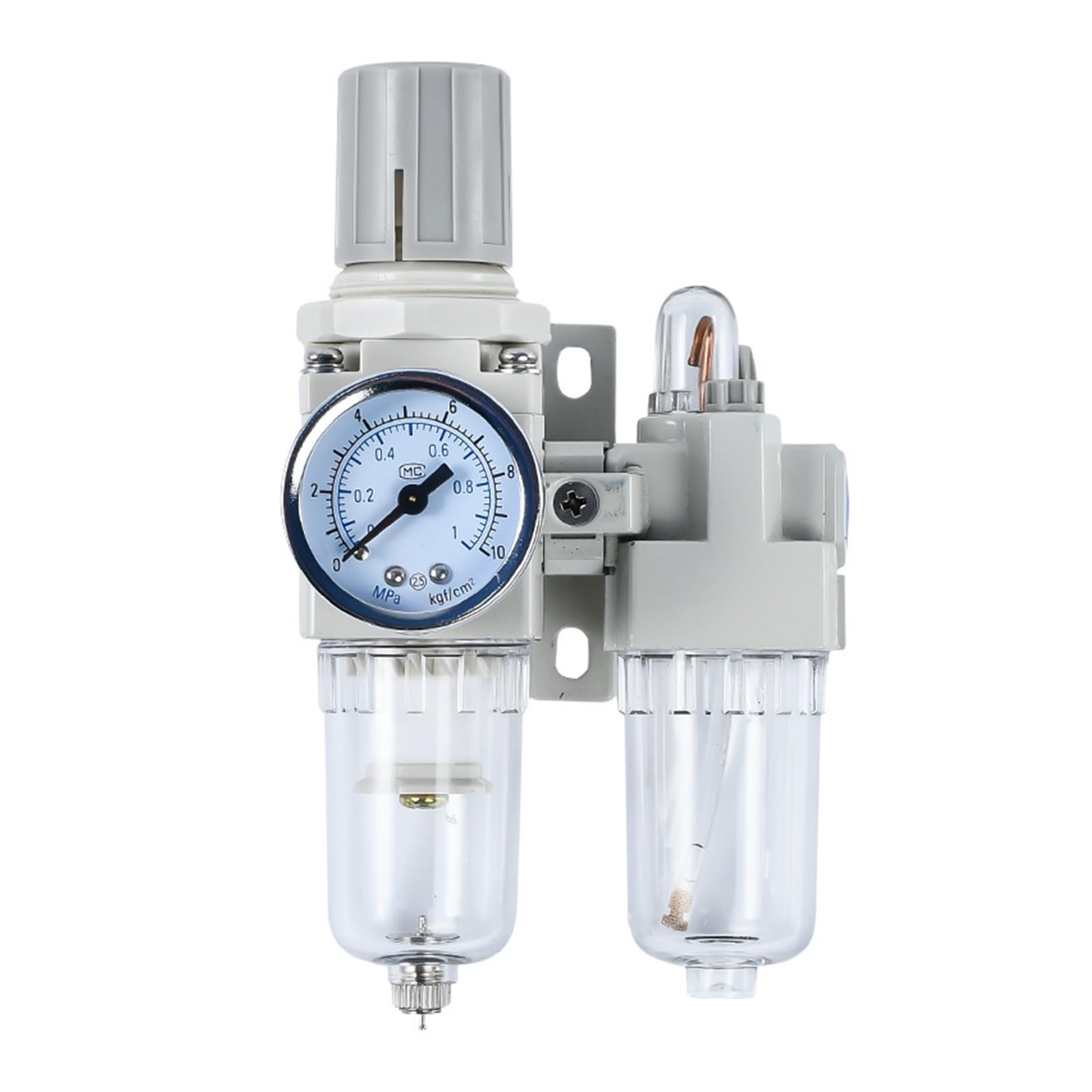 Separatore acqua olio Regolatore Del Filtro Compressore D'aria Con Valvola Di Scarico Manuale Separatore 'acqua E 'olio For Utensili Pneumatici per il sistema di utensili pneumatici