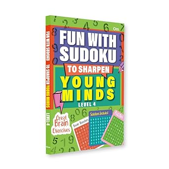 Fun With Sudoku - To Sharpen Young Minds - Level -4