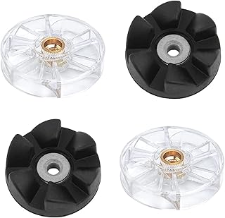 Top Base Gear, Top Base Plastic Gear Replacement Parts,Blender Part,2 Blade Rubber Gears and 2 Motor Base Top Gears,Compatible with Nutribullet 600W 900W Blender Juicers