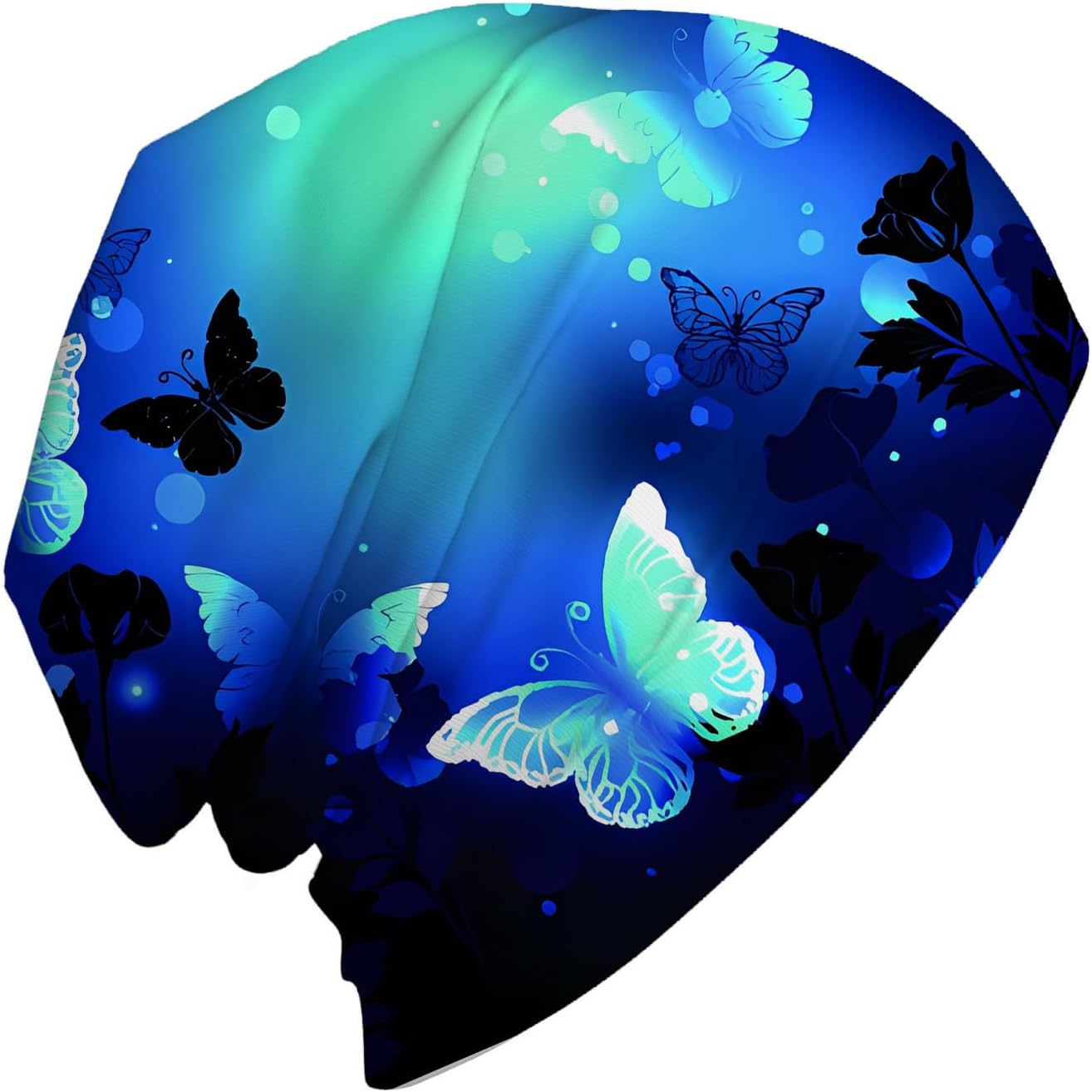 Watermelon Womens Slouchy Beanie Cotton Chemo Caps Cancer Headwear Hats Turban Baggy Skull Sleep Scarf - Image 2