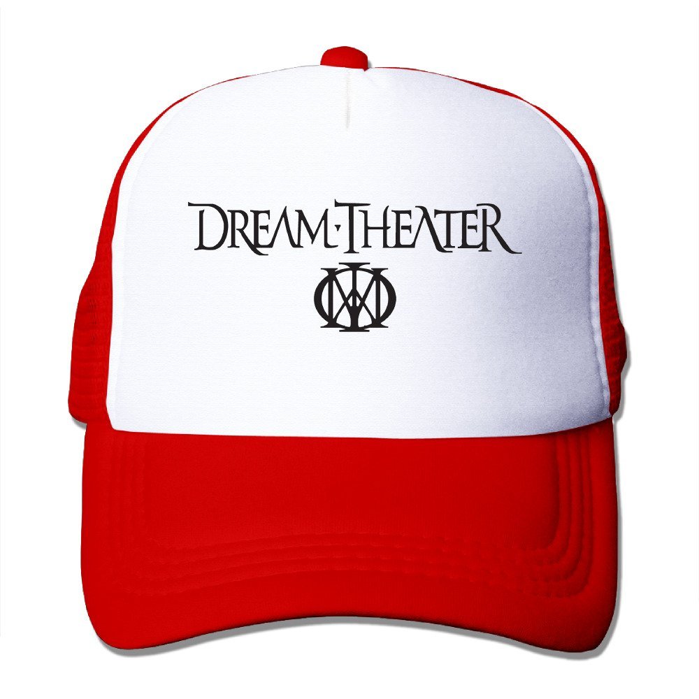 SAXON13 For Men Women Baseball-caps Mesh Back Dream Theater Cap Hats Ash