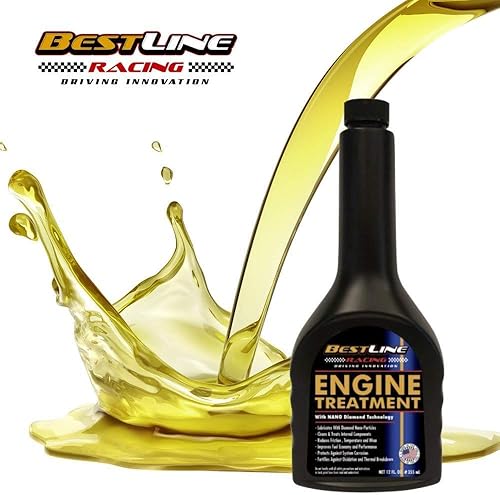 Miniatura 8 de BestLine Racing Diamond - Tratamiento de aceite para motor nano-lubricante 12 onzas