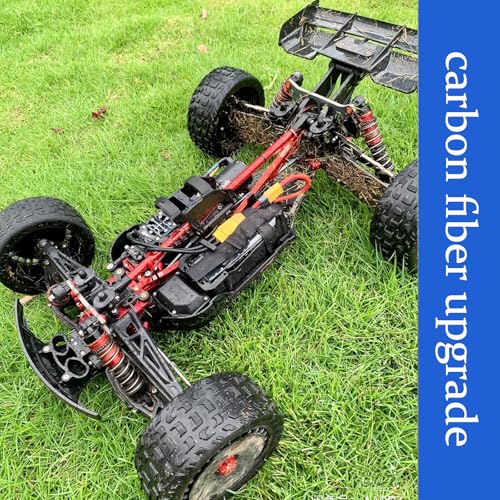 Image of Rear Mud Guards for Arrma 6S 1 /8 Kraton /Notorious /Outcast /Talion& | 1 /7 Fireteam /Big Rock,Rear Splash Flaps Parts Dirt Guard Dust,Stones Mud Protective Fenders Upgraded Replace-L-Nylon