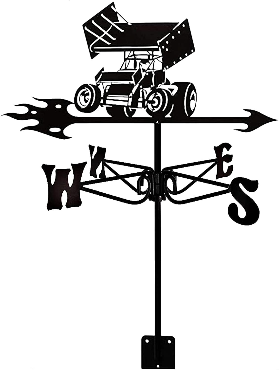 風見鶏 ステンレススチール 風見鶏 実用的な風向計 測定ツール 農場風景 家庭 屋外 庭 工芸品 装飾