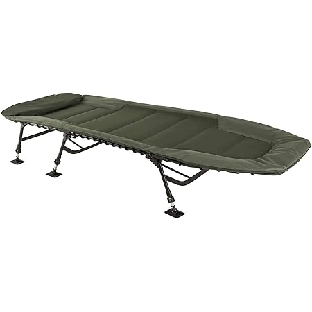 Jrc Defender Standard Levelbed Bedchair Green Amazon Co Uk Sports Outdoors