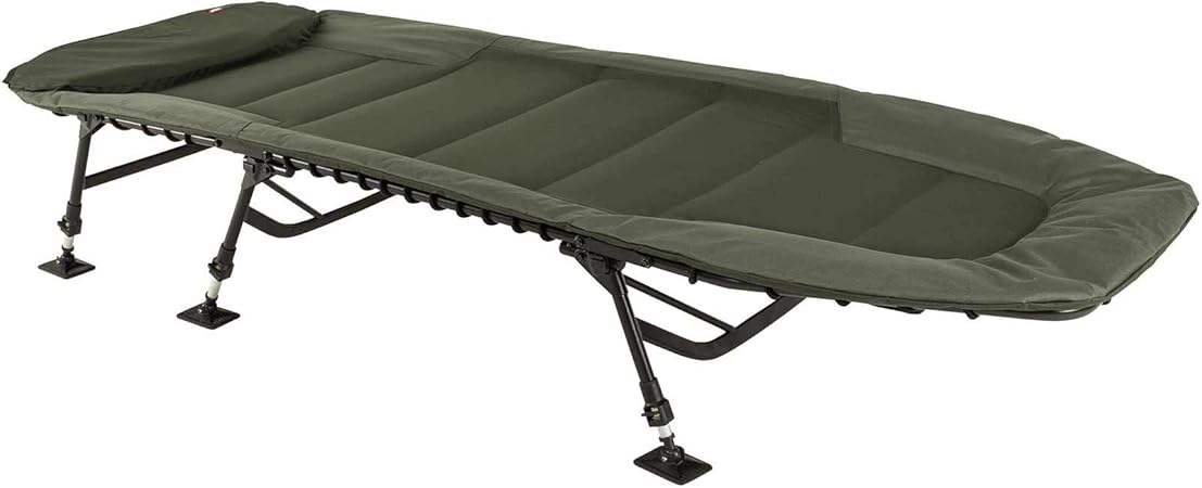 Jrc Defender Standard Levelbed Bedchair Green Amazon Co Uk Sports Outdoors