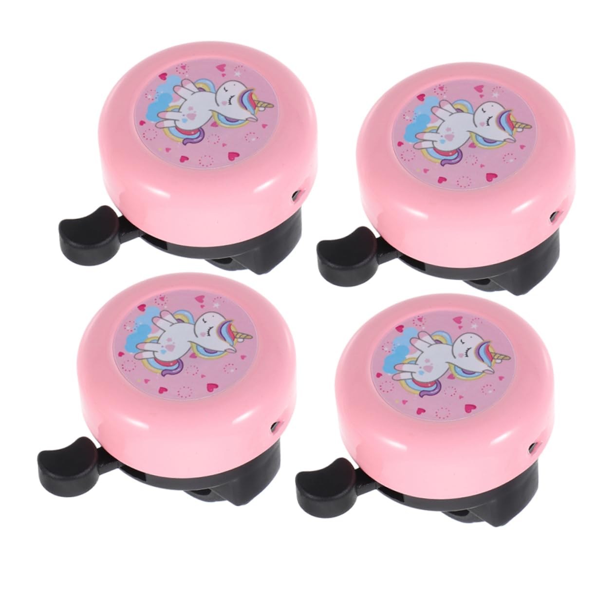 BESPORTBLE 4pcs Loud Clear Sound Bike Bell Cute Cartoon Design for Boys Handlebar Bicycle Accessories Durable and Fun Cycling Bell