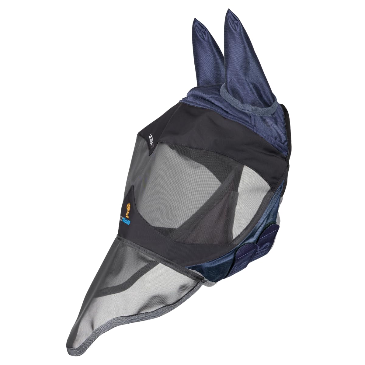 Shires FlyGuard Pro Deluxe maska przeciw owadom z uszami i nosem, rozmiar kolby, ochrona wysokiej jakości, delikatna siatka, lekka, oddychająca ochrona przed owadami i owadami, bezpieczne dopasowanie