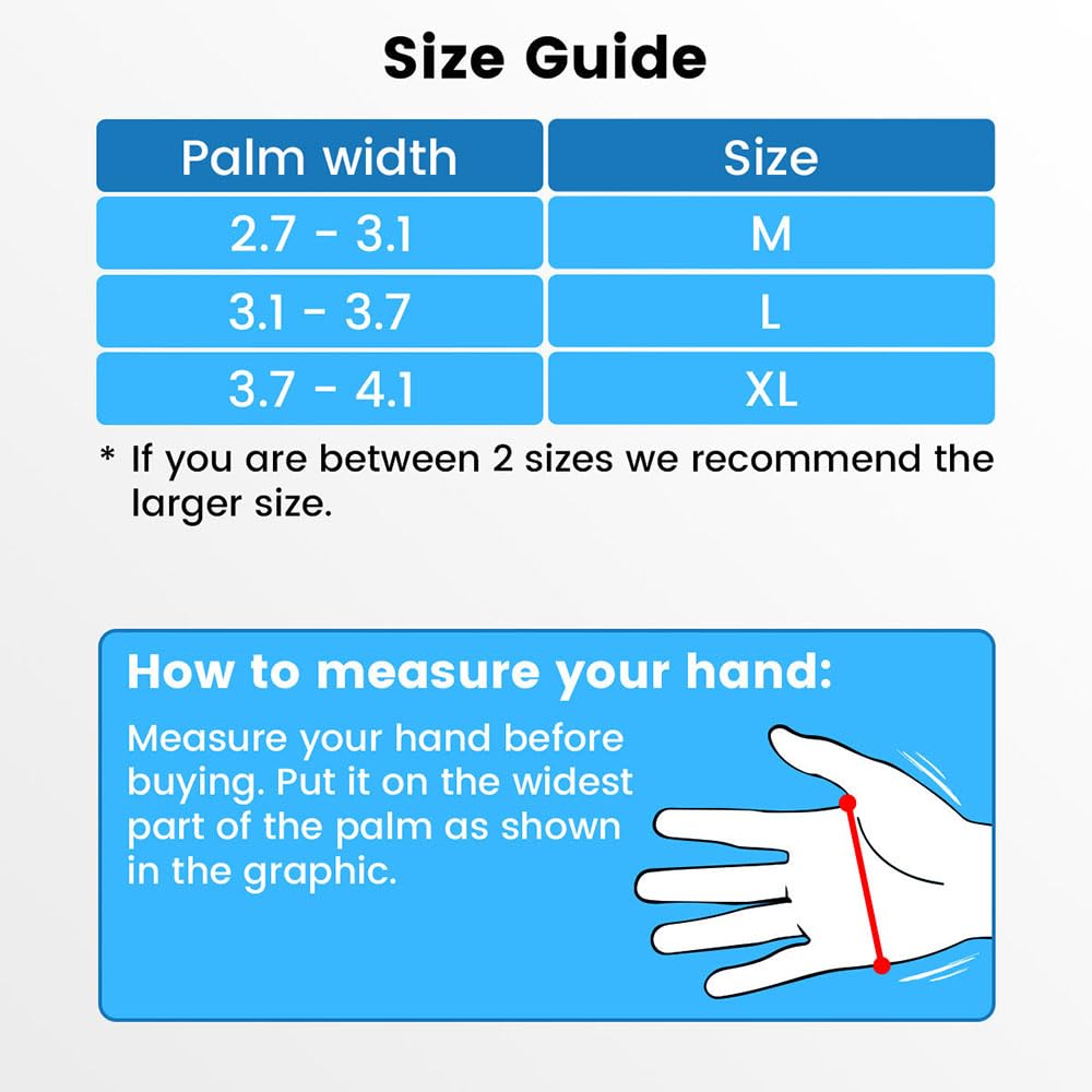 ARCTICZ - Premium Thermo Winter Gloves, Non-Slip Touch Screen Waterproof Thermal Gloves (Black, Large)