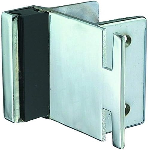 Harris Hardware TP5340 Inswing Strike & Keeper Soporte de zamac fundido a presión para pilastra de 1-1/4", cromado