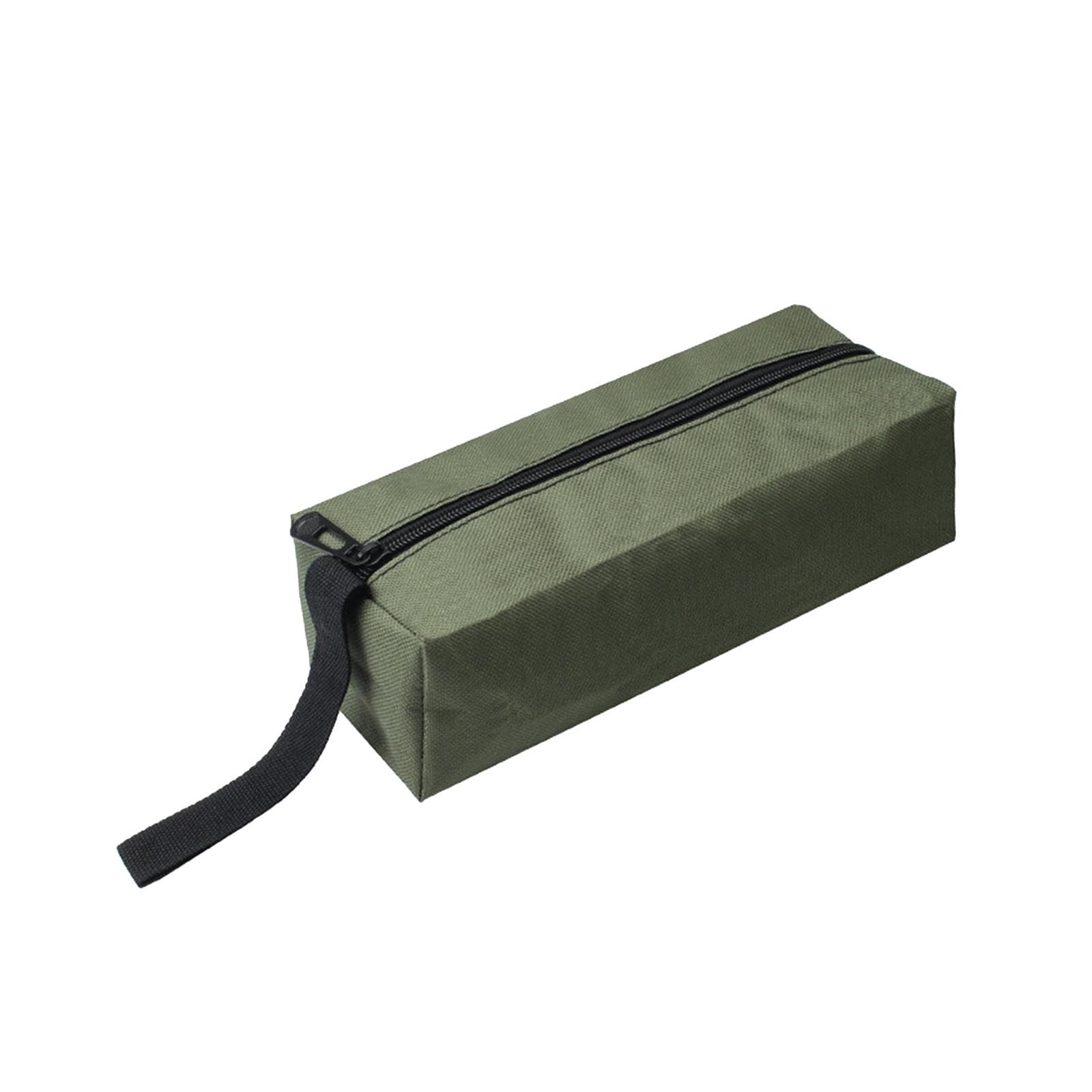 Tool Bag Heavy Duty Waterproof Zipper Pouch for Drill Bit Screwdriver Wrench Green|Home & Garden | Tools | Tool Boxes Belts & Storage | Bags Belts & Pouches-image-13
