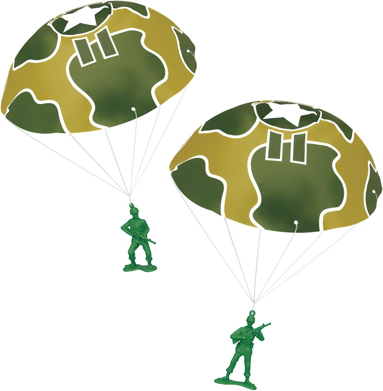 Toy Story 4 3 GREEN ARMY MEN WITH PARACHUTES