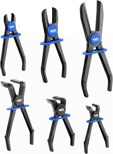 Miniatura 8 de Orion Motor Tech Alicates para manguera, juego de 6 alicates de manguera para mangueras flexibles, mantenimiento de mangueras de refrigerante de