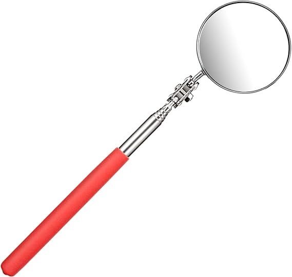 Automotive Telescopic Inspection Mirror Round Handle Mechanics Mirror