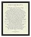 11 x 14 Motivational Desiderata Poem by Max Ehrmann on Archival Parchment