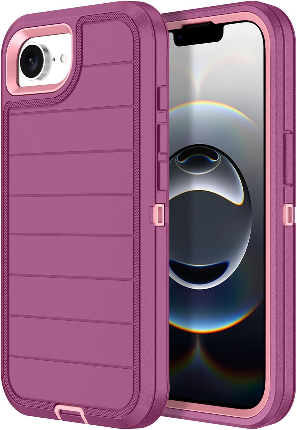 Stmedazm For IPhone 16e Case, Military Grade Heavy Duty [3-Layer] Dustproof Shockproof Full-Body Phone Protective Case For IPhone 16e (6.1 Inch, 2025), American Flag Camo - View #10