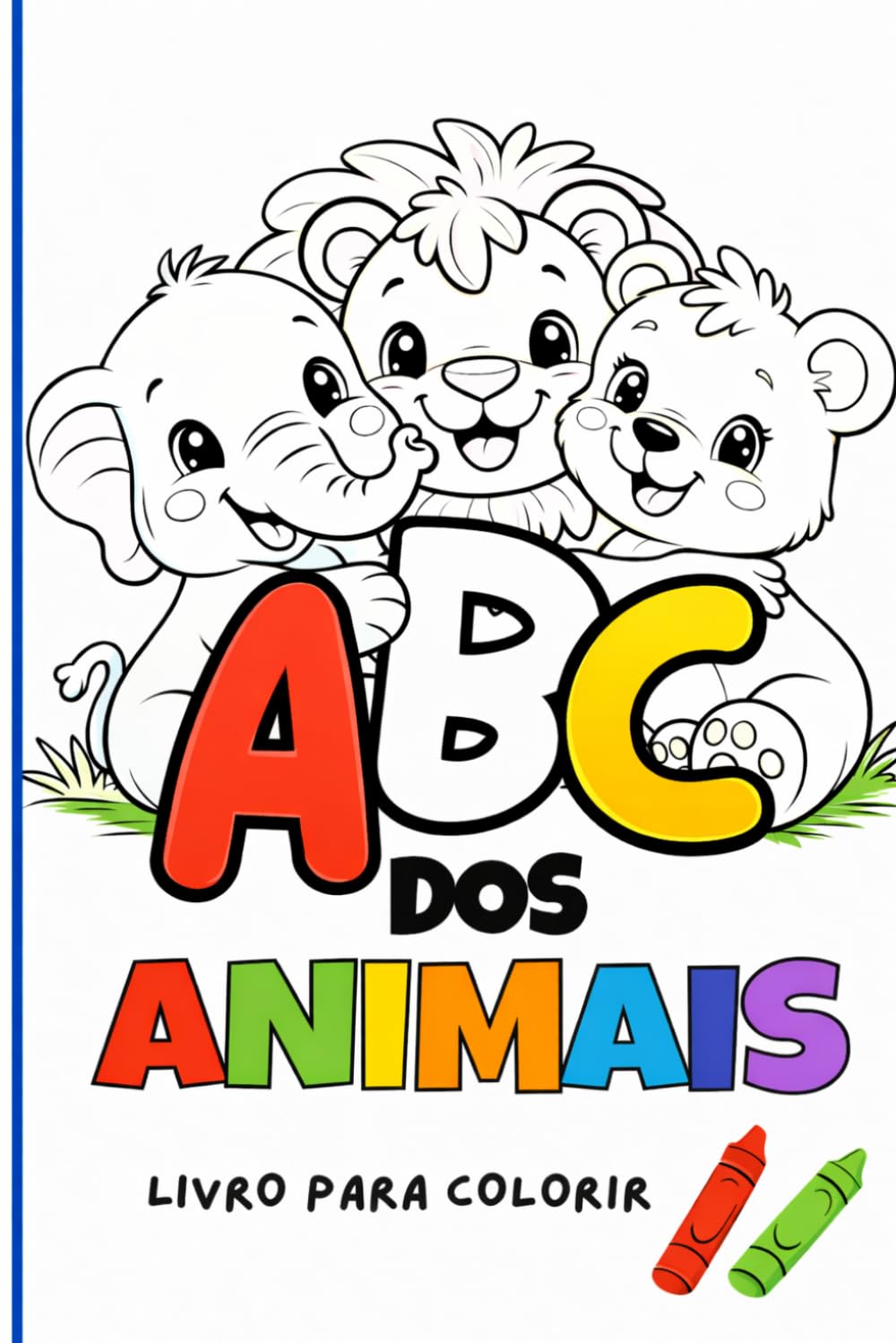ABC DOS ANIMAIS: LIVRO PARA COLORIR