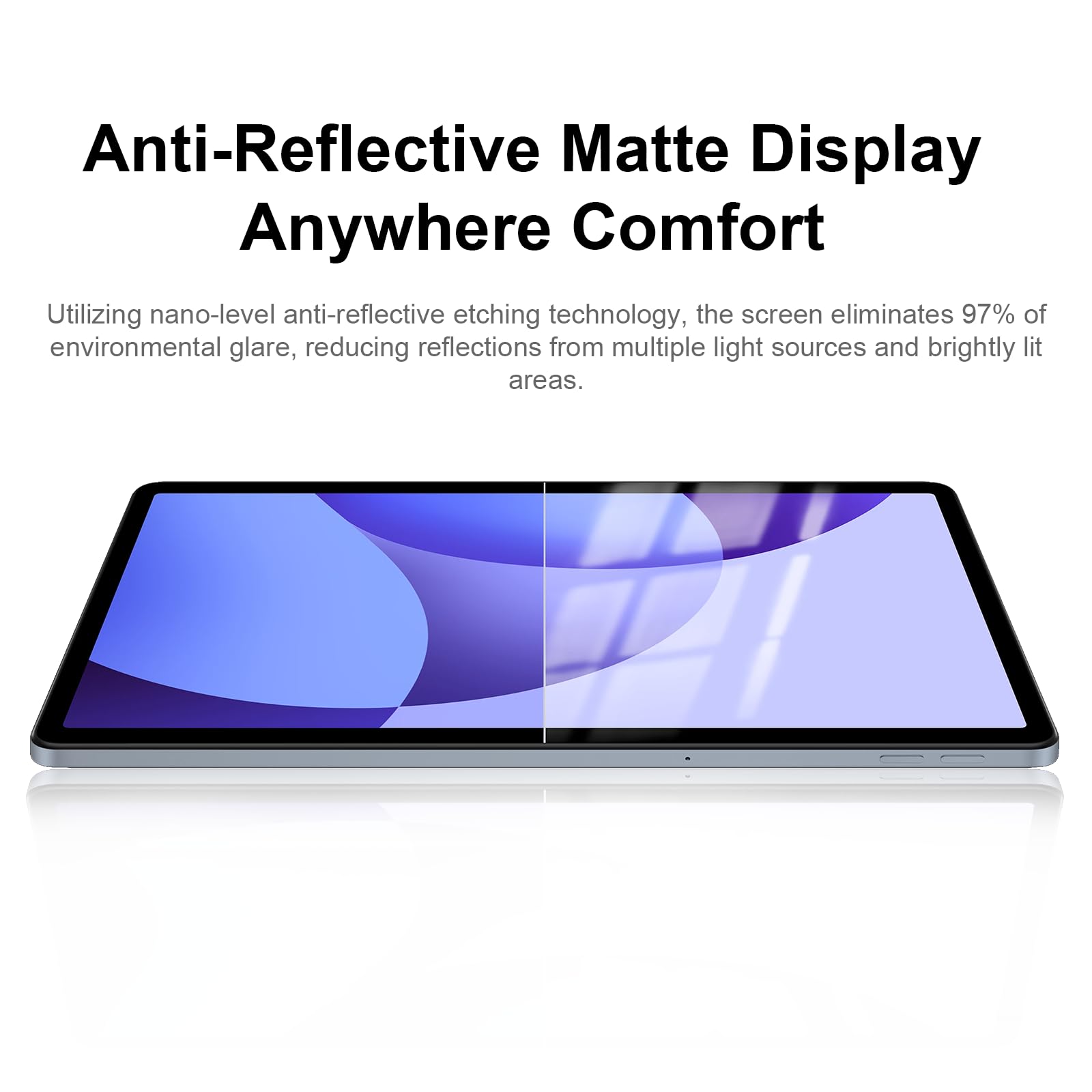 OPPO Pad SE Tablet Android 15, Schermo 11" FHD 90Hz, WiFi, 4GB 128GB, Modalità Bambino Personalizzata, Batteria 9340mAh, Anti-riflesso, Fotocamera 5MP, 4 Altoparlanti, Servizi Google, Blu Crepuscolo