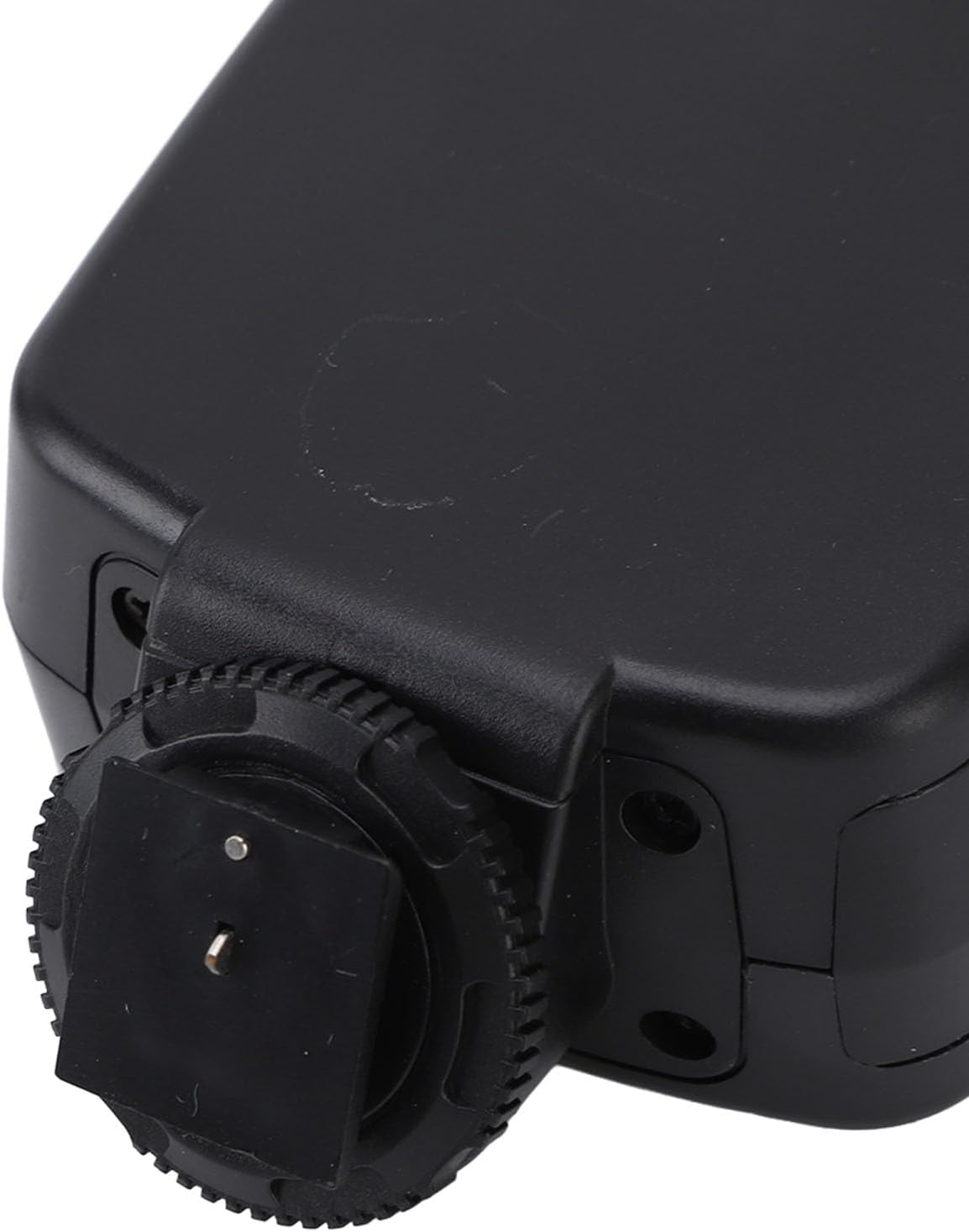 Dpofirs LED Ring Flash, Plastic LCD Screen 7 Levels 4 Lighting Modes Ring Flash Macro with Diffuser for DSLR Cameras