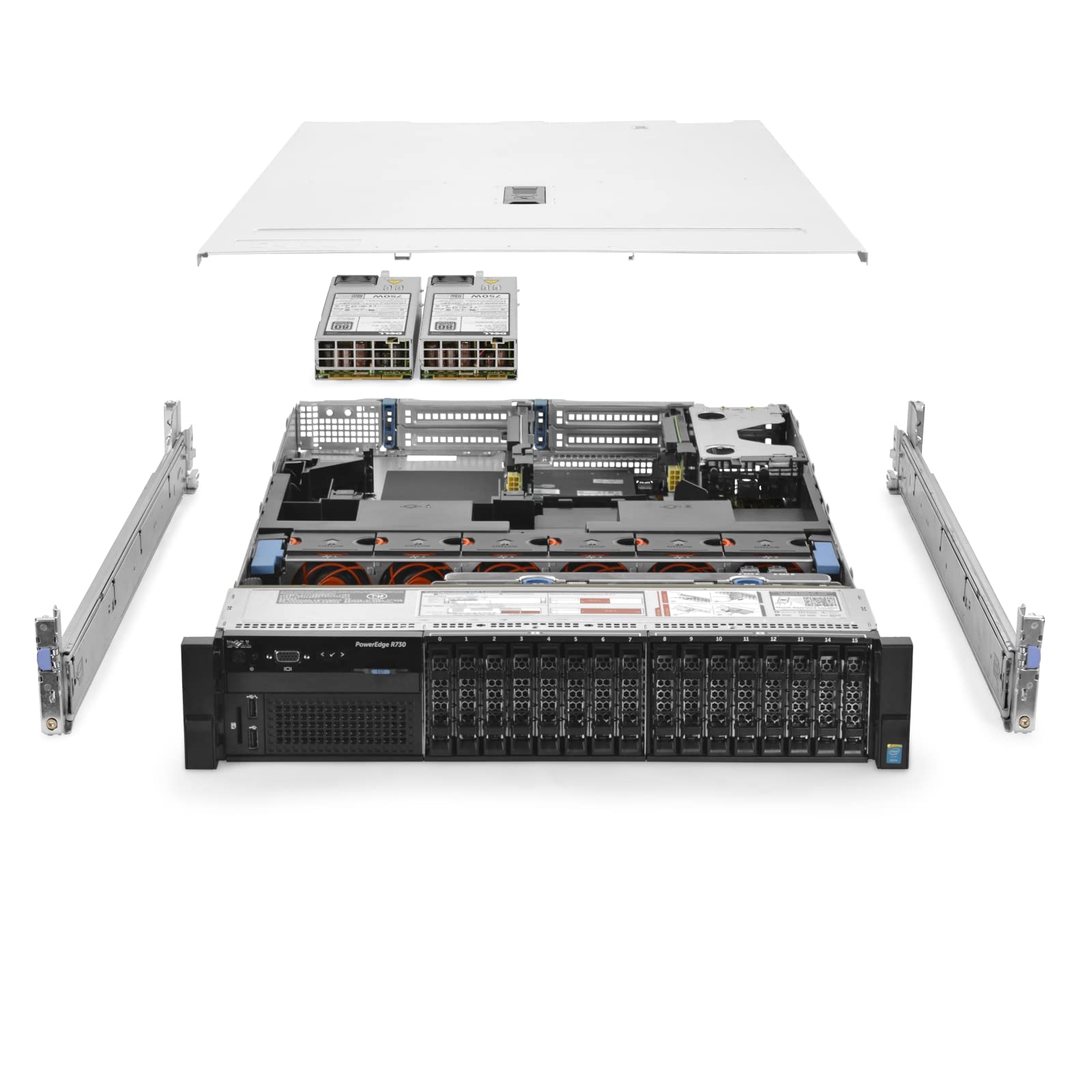 Amazon.com: Dell PowerEdge R730 Server 2X E5-2699v4 2.20Ghz 44