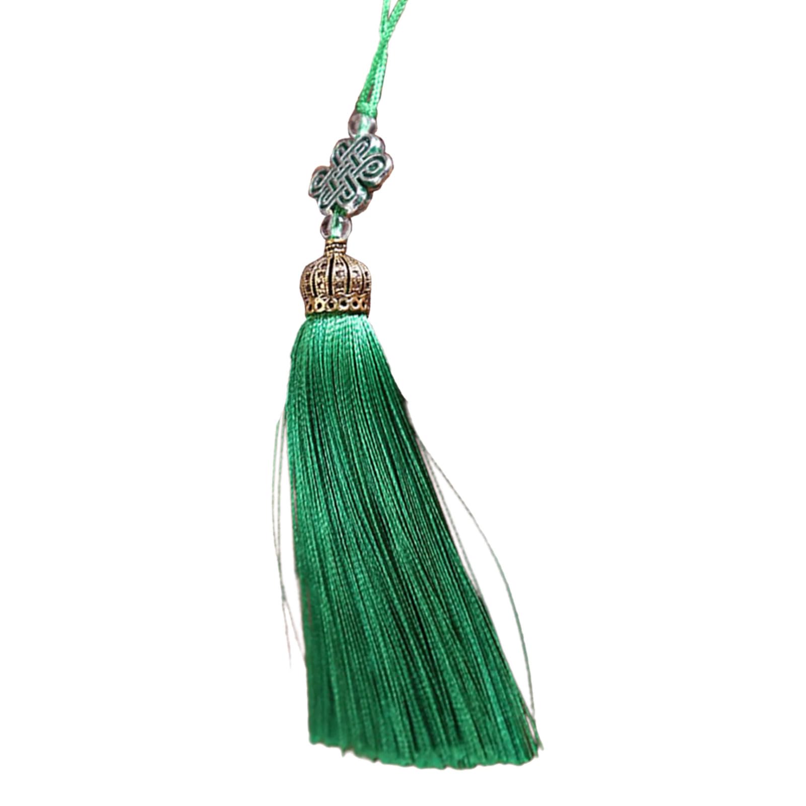 Artistic Chinese Knot Tassels Pendant Adds a Touch of Elegances to Any Space Coolorful Tassels Polyester Texture Weaving