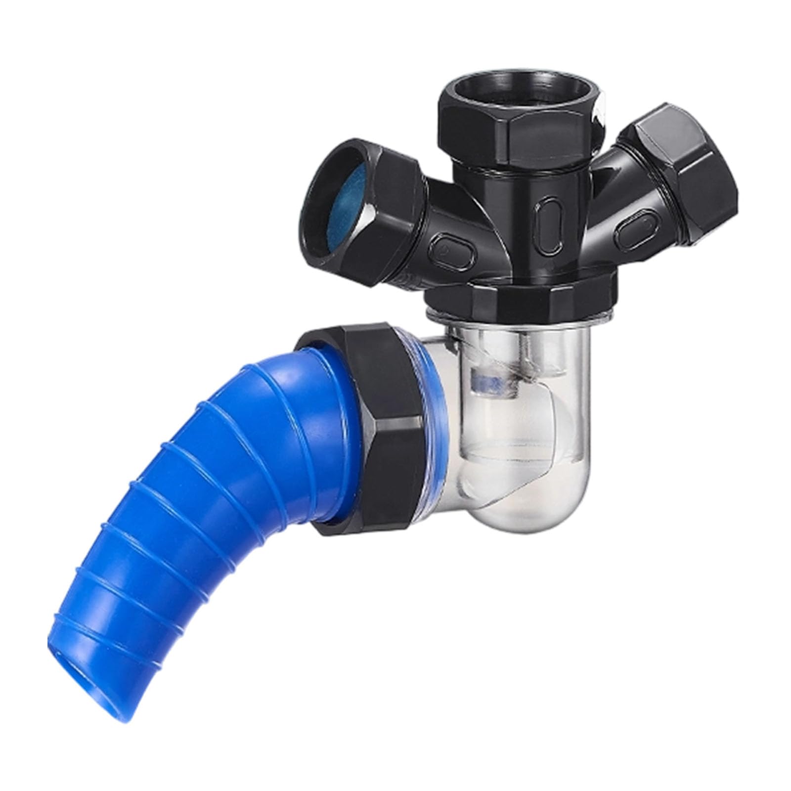 Slanted Bathroom Sink Drain Seal Plugs 45 Degree Angles Leak Barrier Rubber Construction Simple Setups Angled Wall Drain Silicone Stop