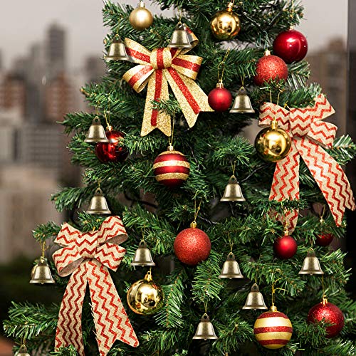 image for BigOtters Craft Bells, 16PCS Bronze Jingle Vintage Bells (1.5