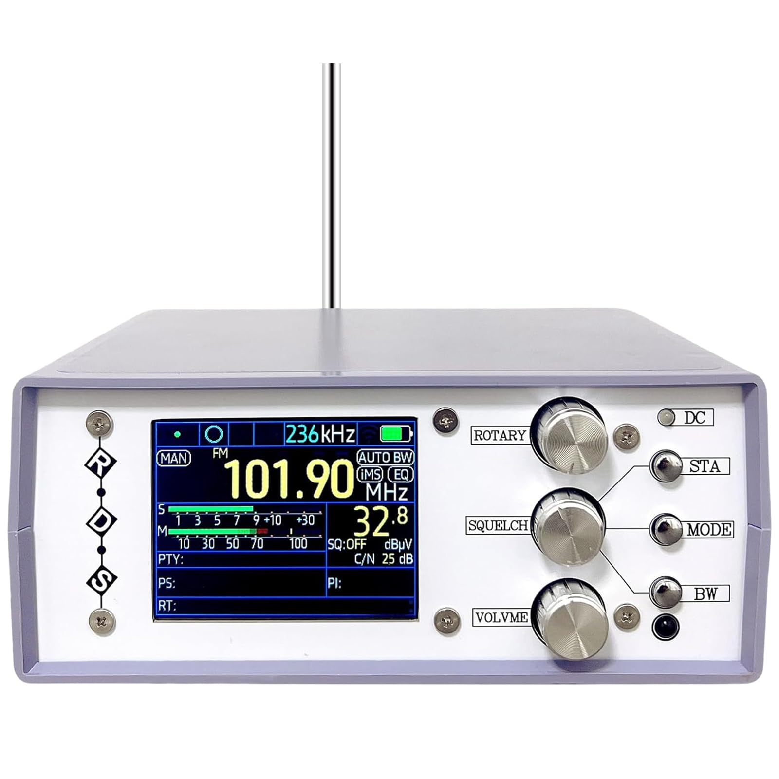 Rádio Digital de Alta Sensibilidade TEF6686, Sintonizador de Onda