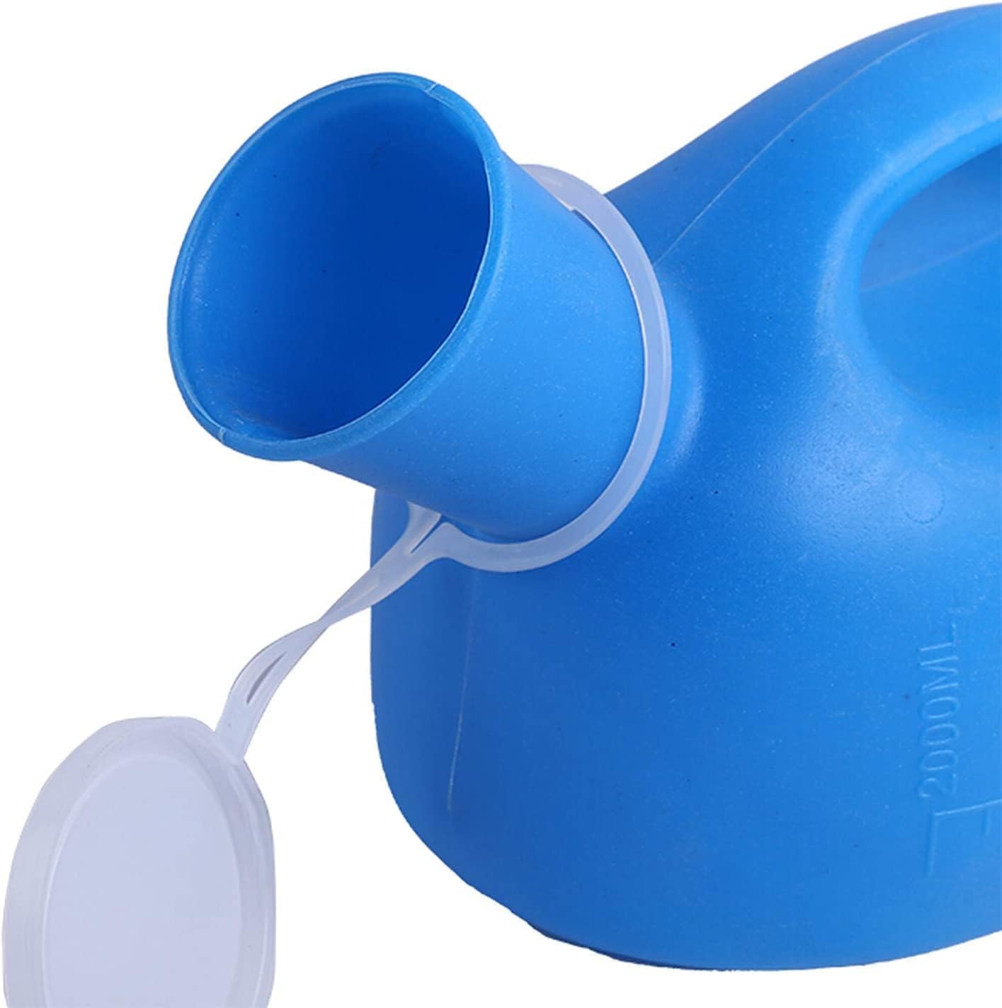 Male Urinal,Urine Bottles Male, 2000ML Male Urinal Portable Reusable Potty Pee Bottle Collector Travel Toilet