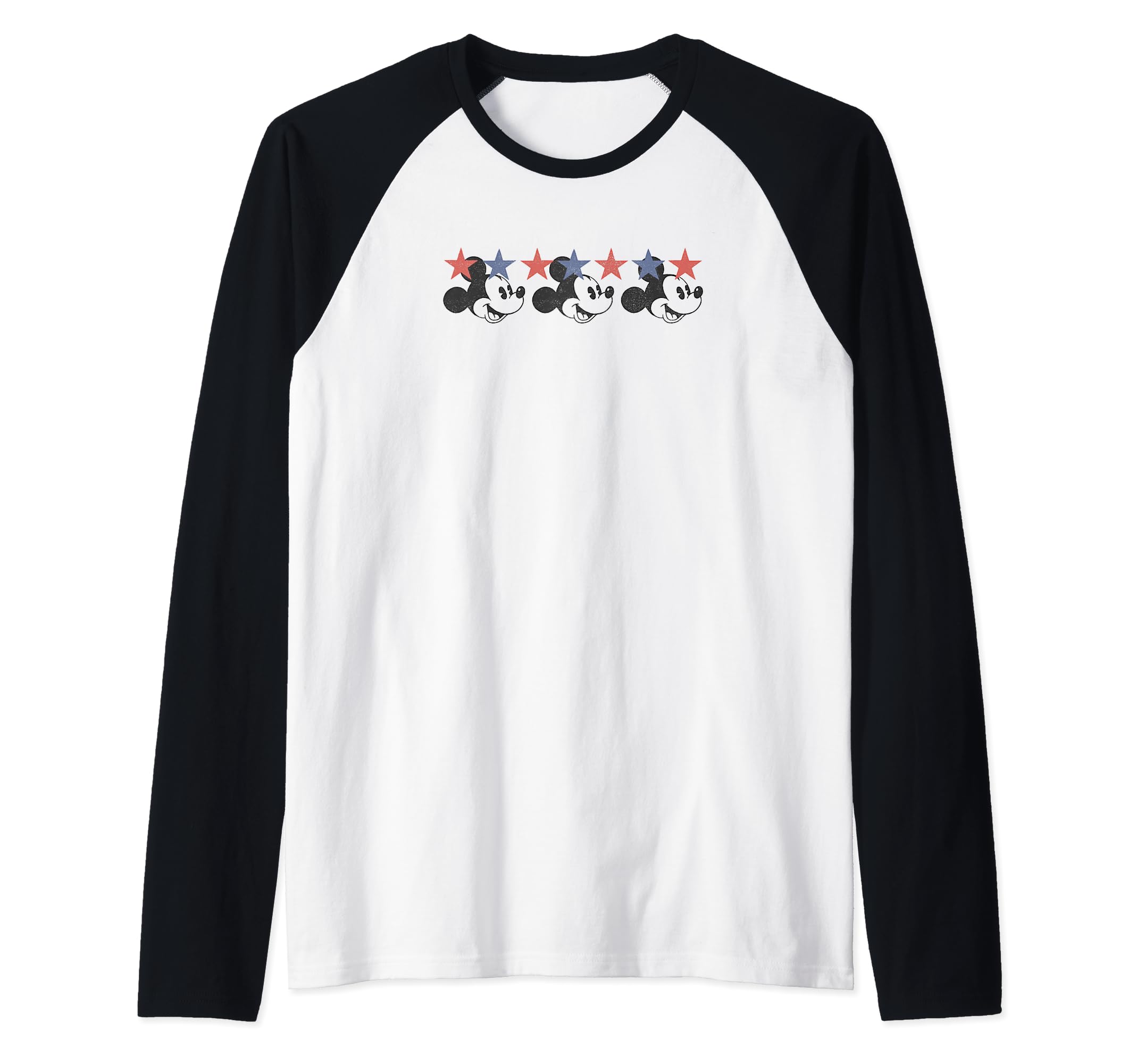 Mickey Disney t-shirt baseball raglan idéal pour vos sorties décontractées