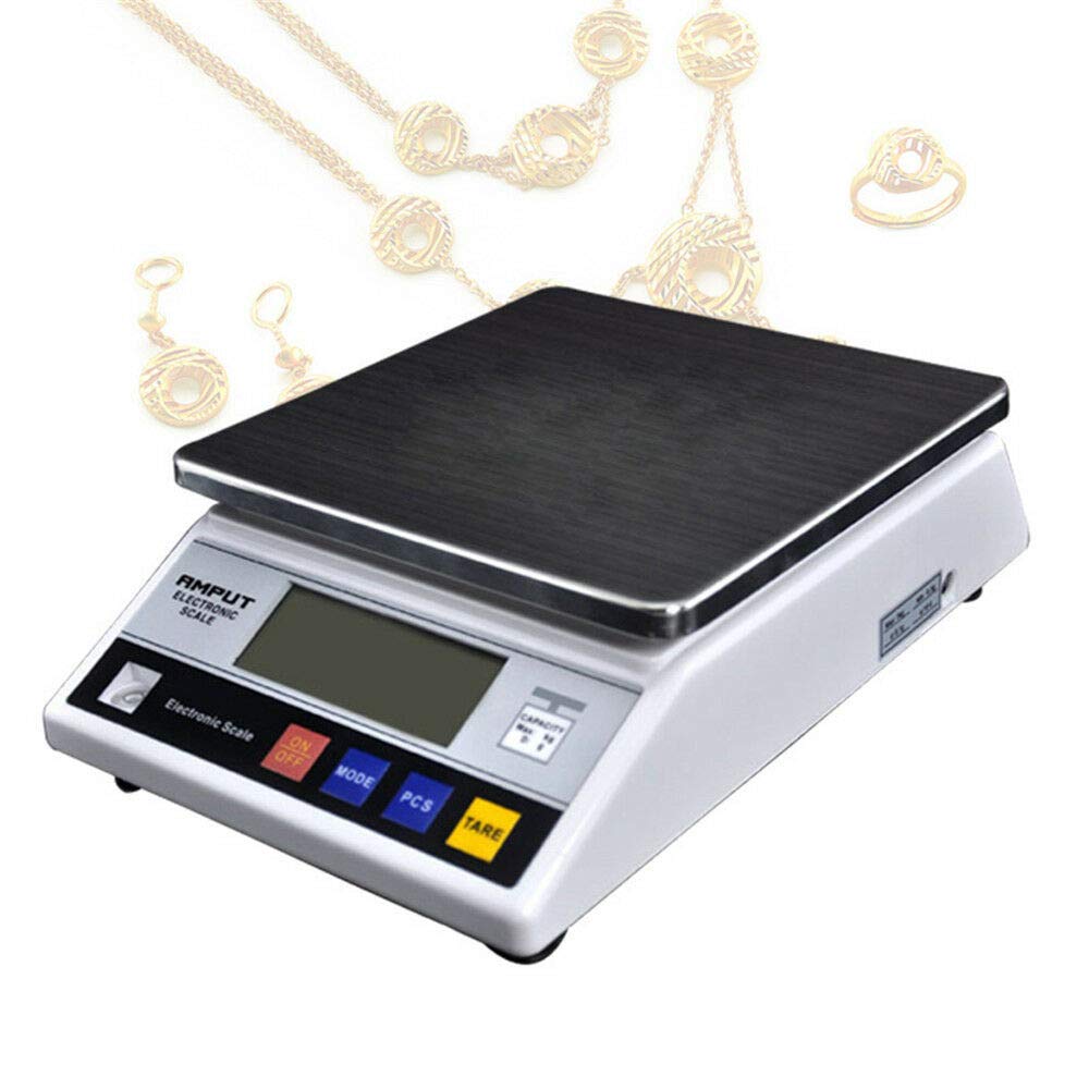 Präzisionswaage Digitalwaage 7.5kg 0.1g LCD-Display Laborwaage