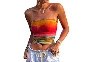 Ethereal Tie-Dye Tubetop
