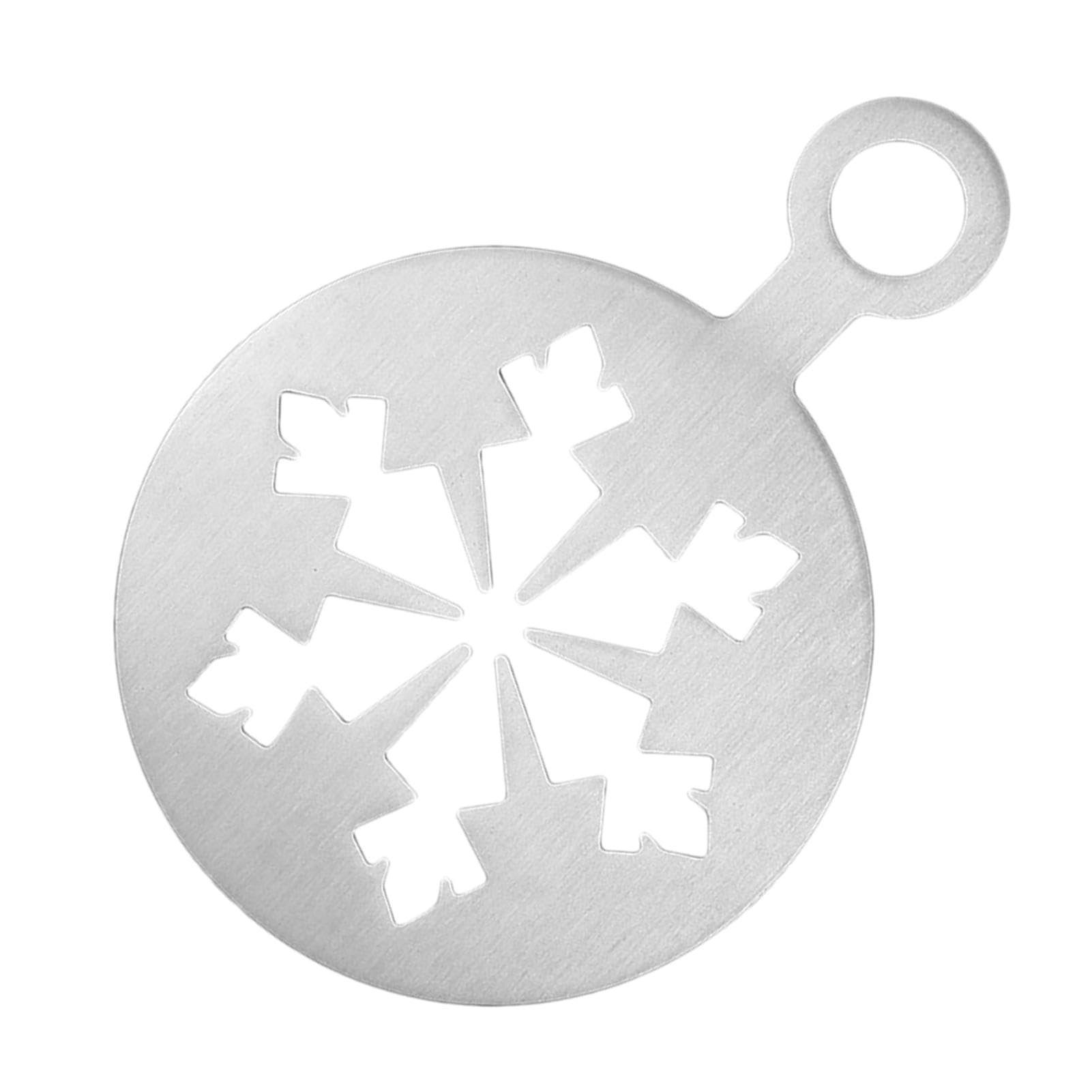 1 PC modèles de pochoirs à café en acier inoxydable Art réutilisables pour Cupcake Mousse Latte 1 PC modèles de pochoirs à café en acier inoxydable Art réutilisables pour Cupcake Mousse Latte