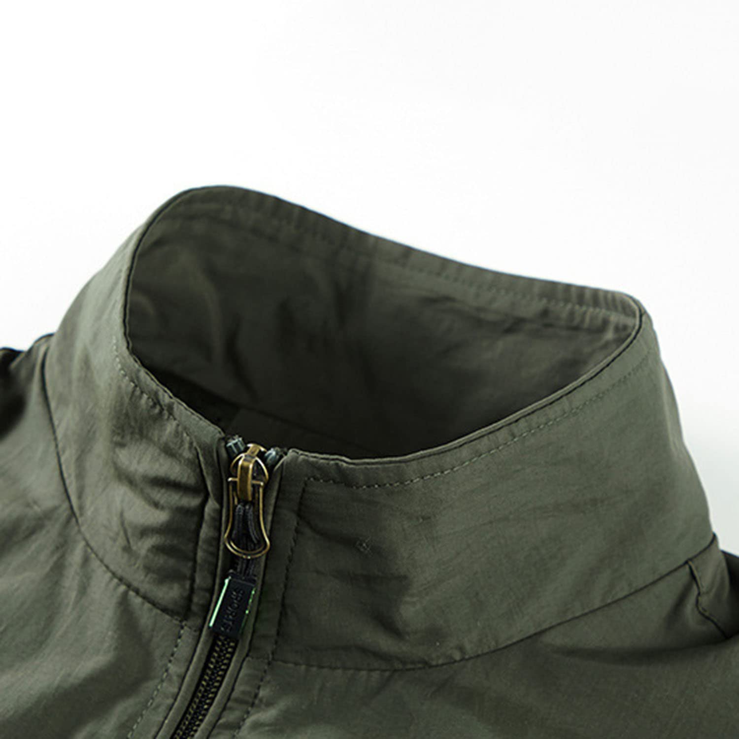 Chaleco De Hombre con Multibolsillos Chaleco Transpirable Exterior Chaqueta De Pesca Casual para Fotografía Senderismo Camping