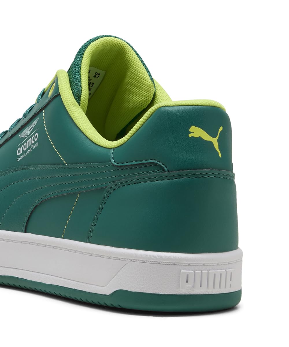 PUMA Erwachsene x Aston Martin ARAMCO F1® Team Caven 2.0 Sneakers 42, White Lime Shimmer Green