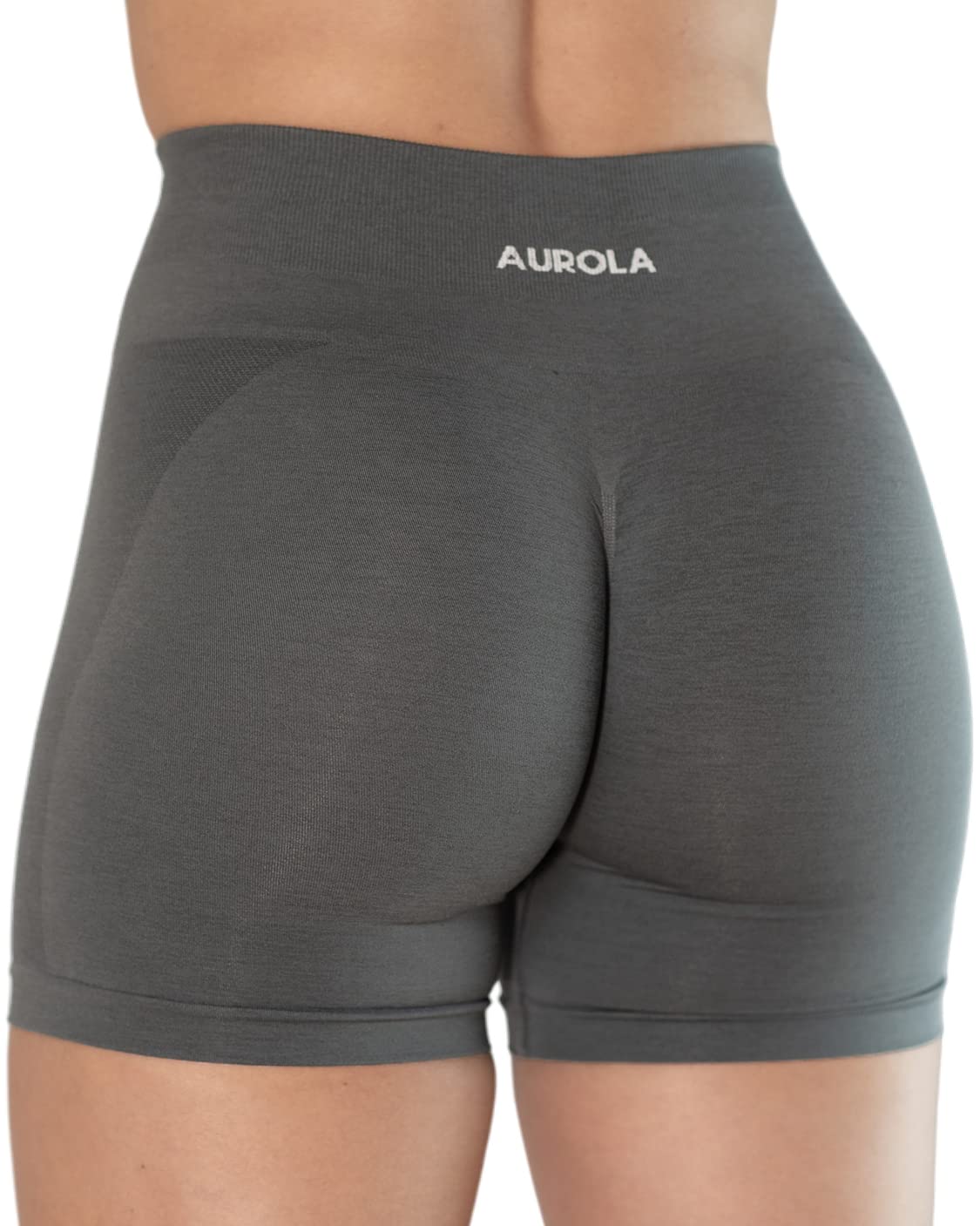 AUROLAIntensify V2.0 Women's Workout Shorts Athletic Running Shorts, Seamless High Waist Gym Yoga Shorts