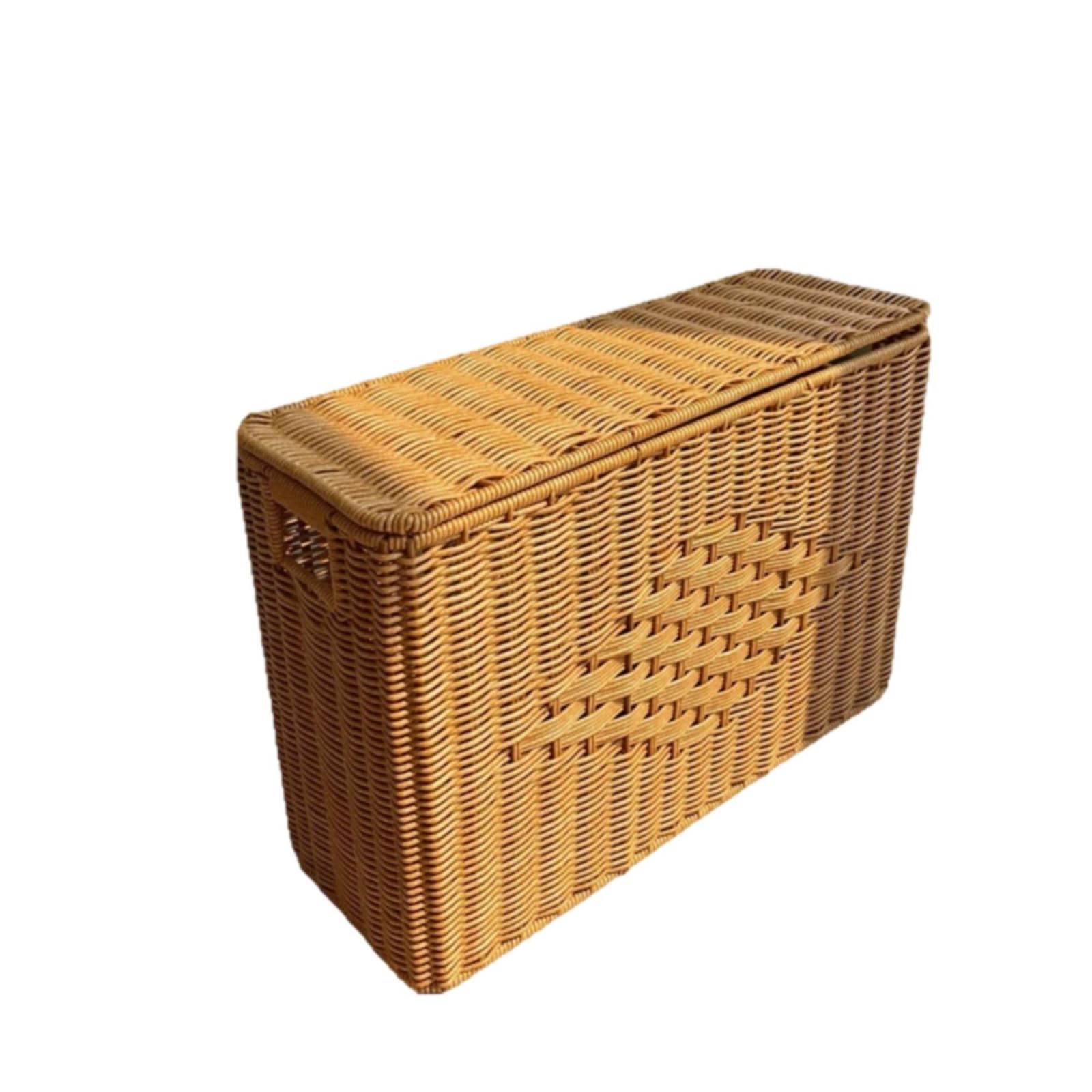 Cesta Rectangular con Tapa, style to 3, 48 × 18 × 33 Cm