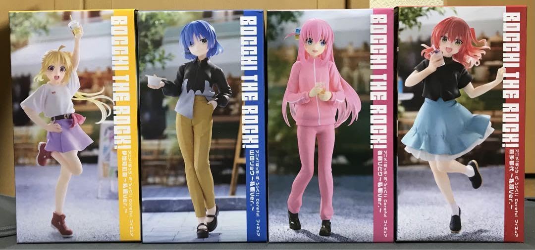 BANPRESTO - ぼっち・ざ・ろっく！ Coreful フィギュア ４個セット Amazon.co.jp: ぼっちざろっく ぼざろ Coreful フィギュア 4個