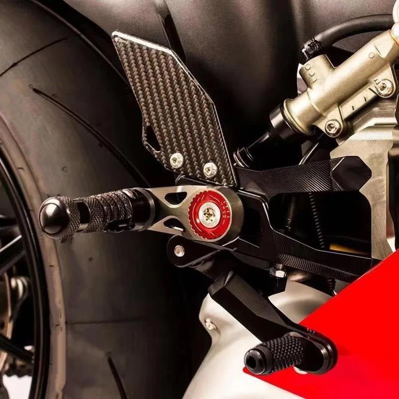 Repose-pieds réglables Ducati Panigale V4 pour éviter les glissements - 5