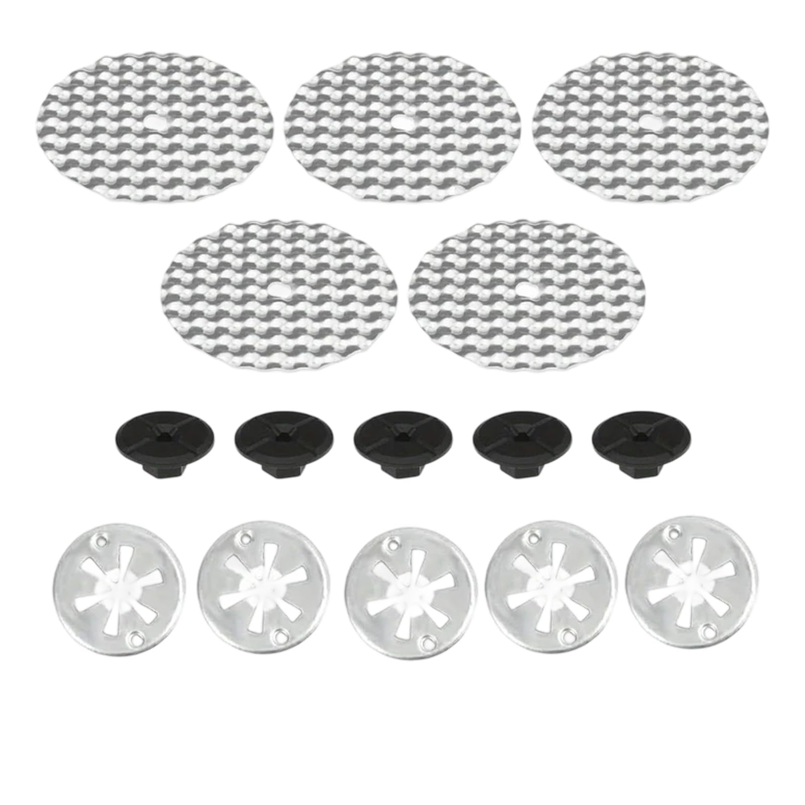 Woedpez C N90796501 Heat Protections Plate Repair Strong Steel Barrier Repair Set For Automotive Insulation Simple Setup & Mounting For Use Set Discs Fastener Vehicle Reinforcement With