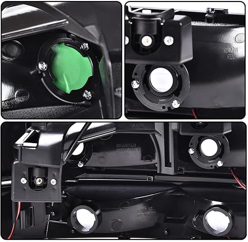 Miniatura 9 de PIT66 - Faros delanteros LED, compatibles c99-02 Chevy Silverado 1500 250001-02 Silverado 1500HD 2500HD 350000-06 Tahoe Suburban 1500 2500