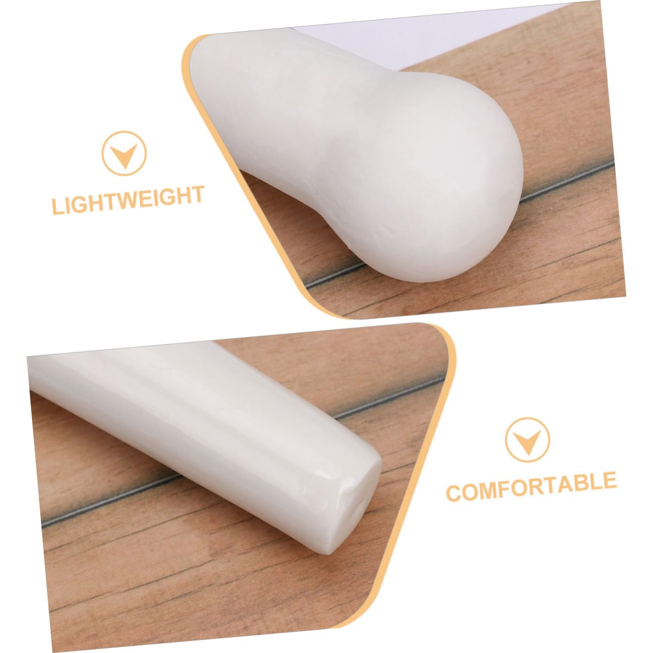 PRETYZOOM 10piezas Cerámica Pestle Para Molienda De Majadero Ergonómico Para Trituración De Especias y Verduras Utensilio De Cocina Práctico y De Limpiar