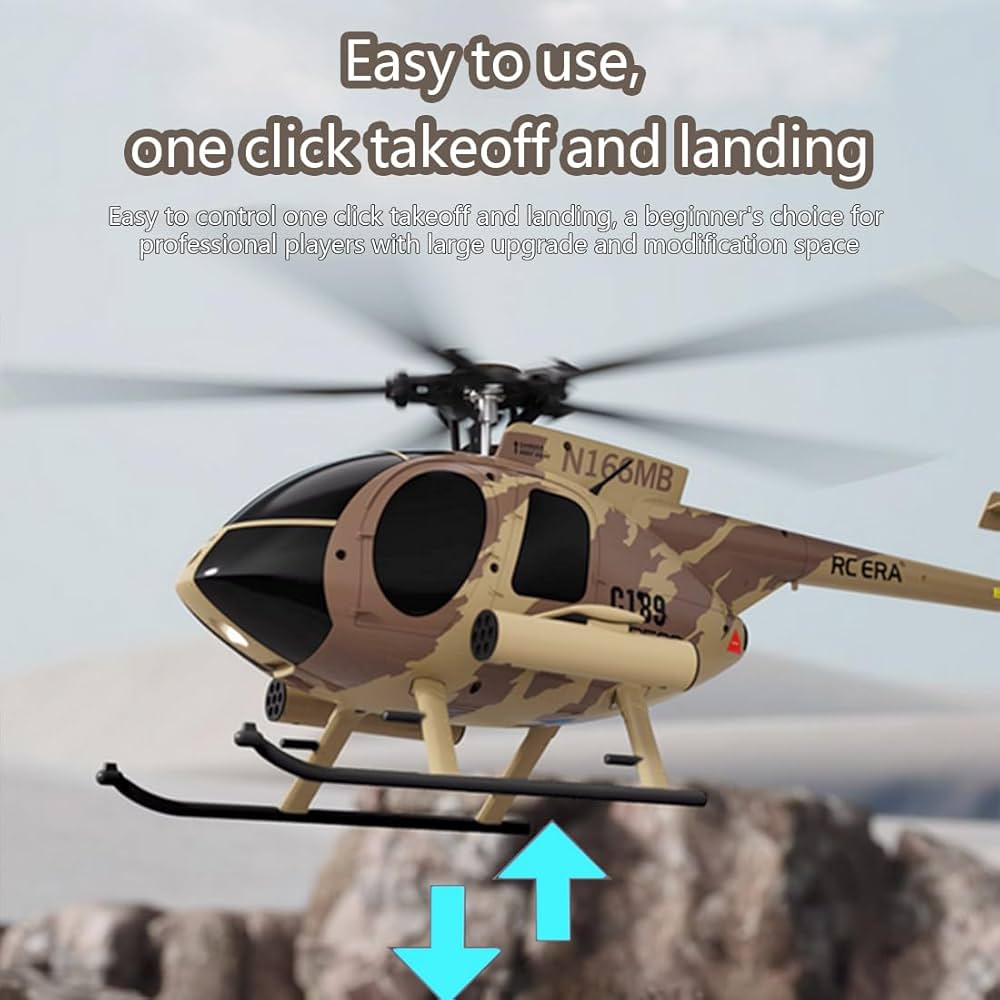 C189 MD500 迷彩色ヘリコプター Buy MD500 C189 RC Helicopter Model, 1/28 2.4G 4CH RC Single