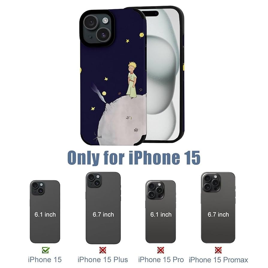 Amazon.co.jp: 星の王子さま IPhone15シリーズに対応ケース