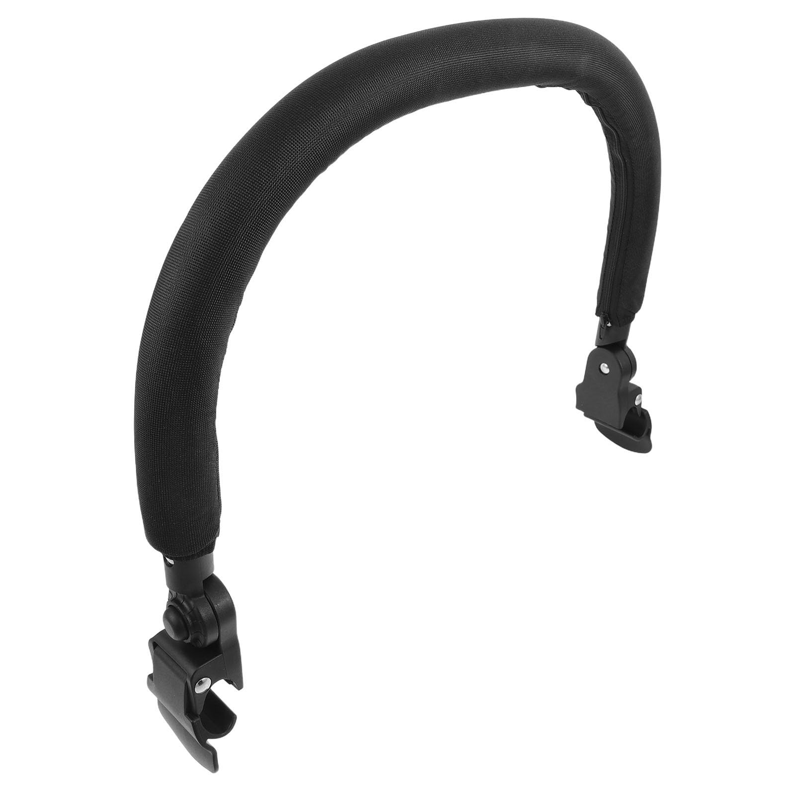 Barrera de Seguridad para Cochecito de Niña con Reposabrazos Antideslizante Barra Protectora Ajustable con Bordes Redondeados Mango Desmontable Compatible con Varios Modelos